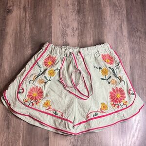 Urban Daizy Light Green Shorts